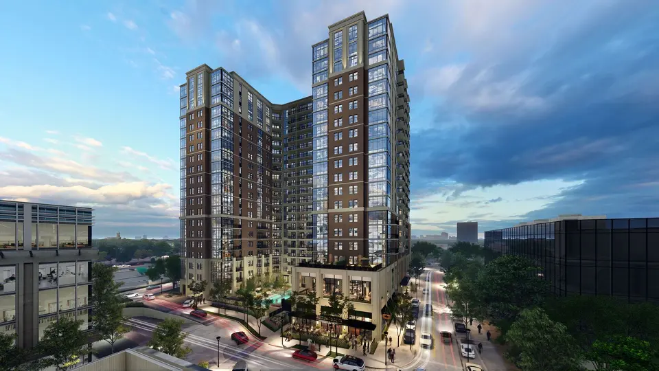 Dallas, Japanese Firms to Start 20-Story Luxury Apartment Tower Near NorthPark
